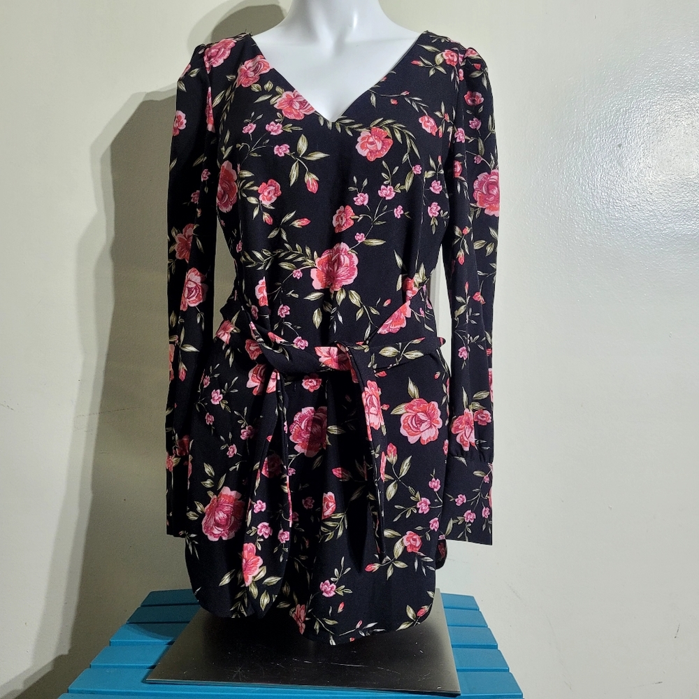 Dynamite Floral Print Blouse - Picture 1 of 6